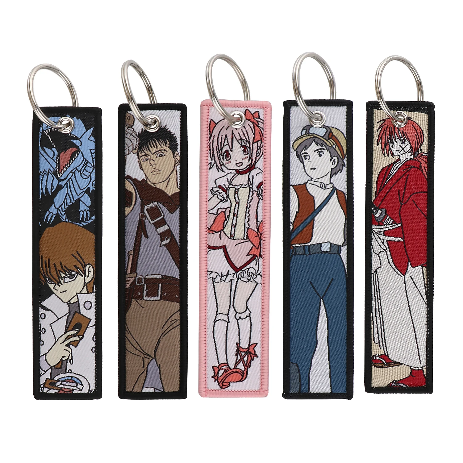 Berserk Embroidered Keys Tag Keychains for Women Keyring Japanese Anime Car Keys Novel Fashion Jewelry Accessories Gifts
Berserk Embroidered Keys Tag Keychains for Women Keyring Japanese Anime Car Keys Novel Fashion Jewelry Accessories Gifts