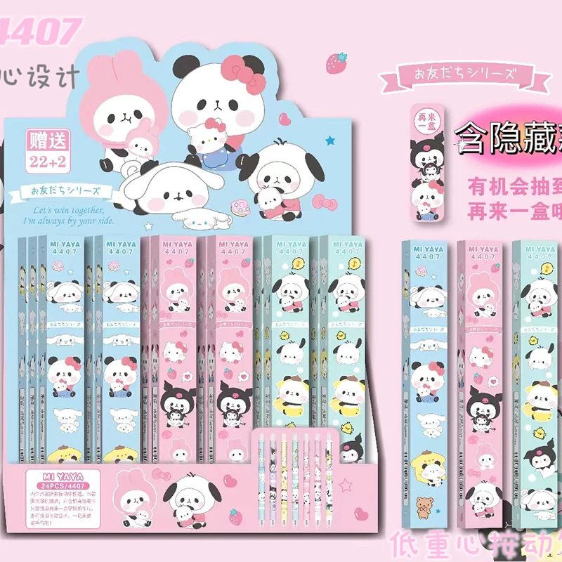 Новинка Sanrio нейтральные ручки Милая панда Скрытая ручка бутик гравитационная ручка гладкая Подпись сенсорная ручка студент Рождественский подарок приз для детей
Новинка Sanrio нейтральные ручки Милая панда Скрытая ручка бутик гравитационная ручка гладкая Подпись сенсорная ручка студент Рождественский подарок приз для детей
