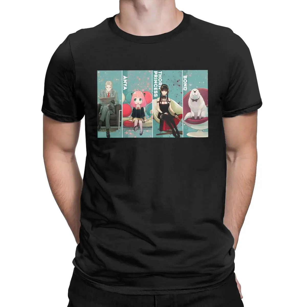 Spy X Family kawaii anime t shirt for men anime Creative Pure Cotton Tees Round Neck Short Sleeve T Shirt Printing Clothes
Spy X Family kawaii anime t shirt for men anime Creative Pure Cotton Tees Round Neck Short Sleeve T Shirt Printing Clothes