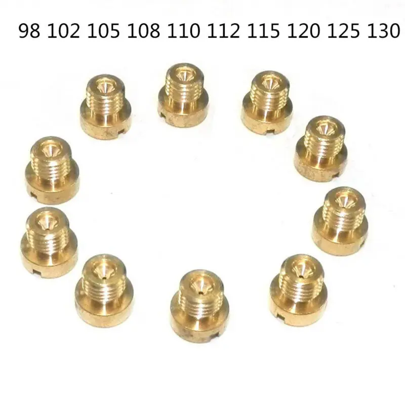 10pcs Carburettor Main Jets For Carburetor 98-130 Carburetor Nozzles 6*0.75mm Injector Nozzles Car Accessories
10pcs Carburettor Main Jets For Carburetor 98-130 Carburetor Nozzles 6*0.75mm Injector Nozzles Car Accessories