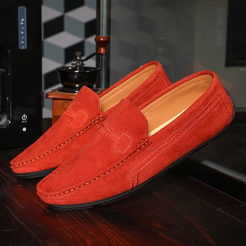 Fashion Mens Loafers Slip on Men Flats Breathable Men Leather Driving Casual Shoes Comfortable Walking Shoes Soft Moccasins
Fashion Mens Loafers Slip on Men Flats Breathable Men Leather Driving Casual Shoes Comfortable Walking Shoes Soft Moccasins