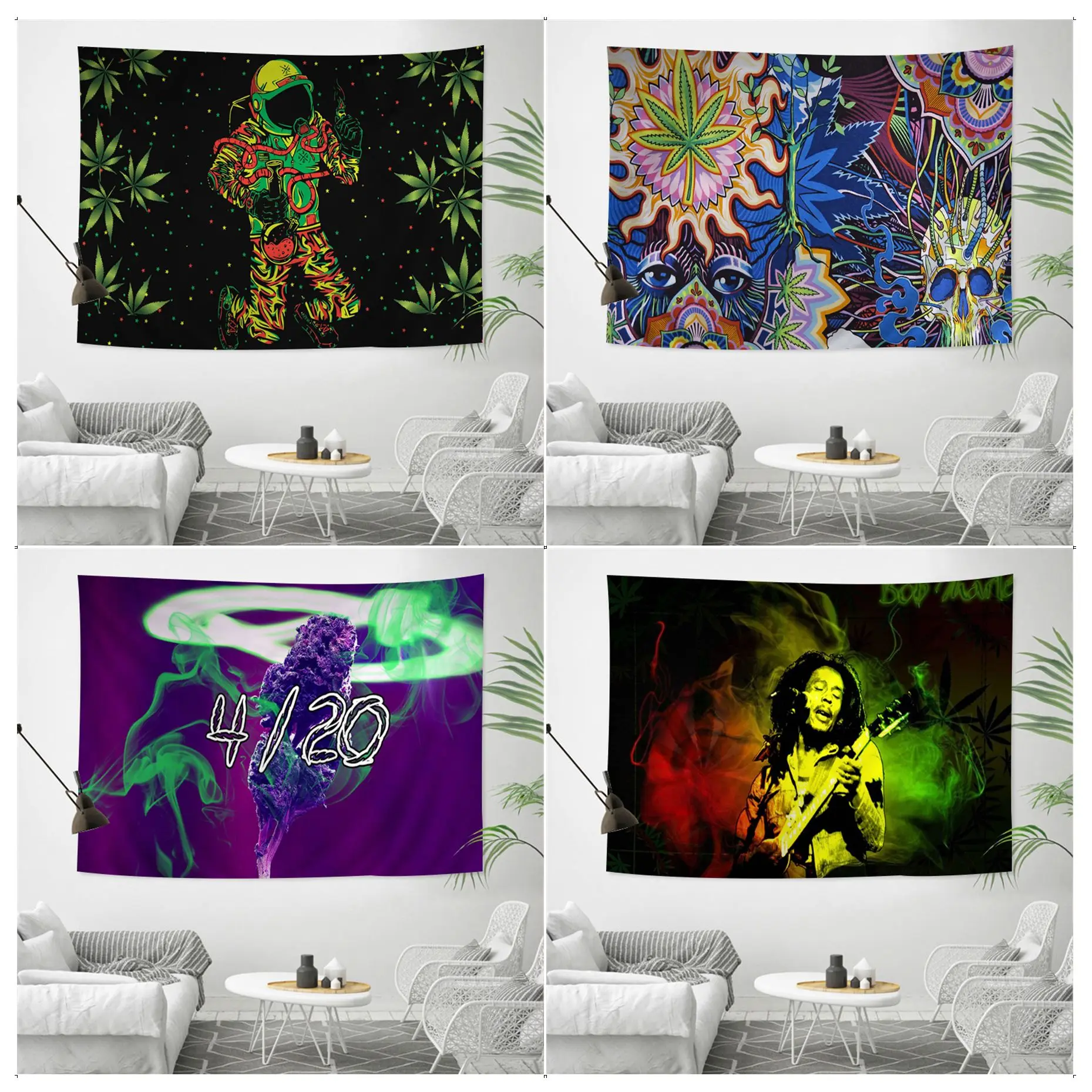 Abstractionism Art High Weed Printed Anime Tapestry Wall Hanging Decoration Household Kawaii Room Decor
Abstractionism Art High Weed Printed Anime Tapestry Wall Hanging Decoration Household Kawaii Room Decor