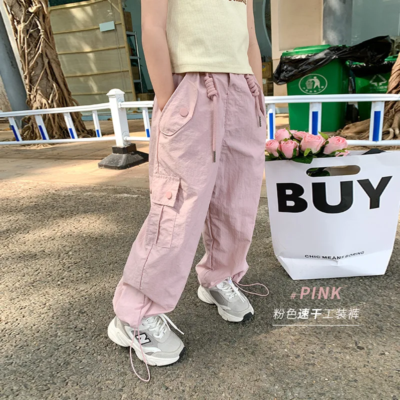 Girls' Summer Clothes Korean 2023 Children's Breathable Loose Sports Wide Leg Pants
Girls' Summer Clothes Korean 2023 Children's Breathable Loose Sports Wide Leg Pants