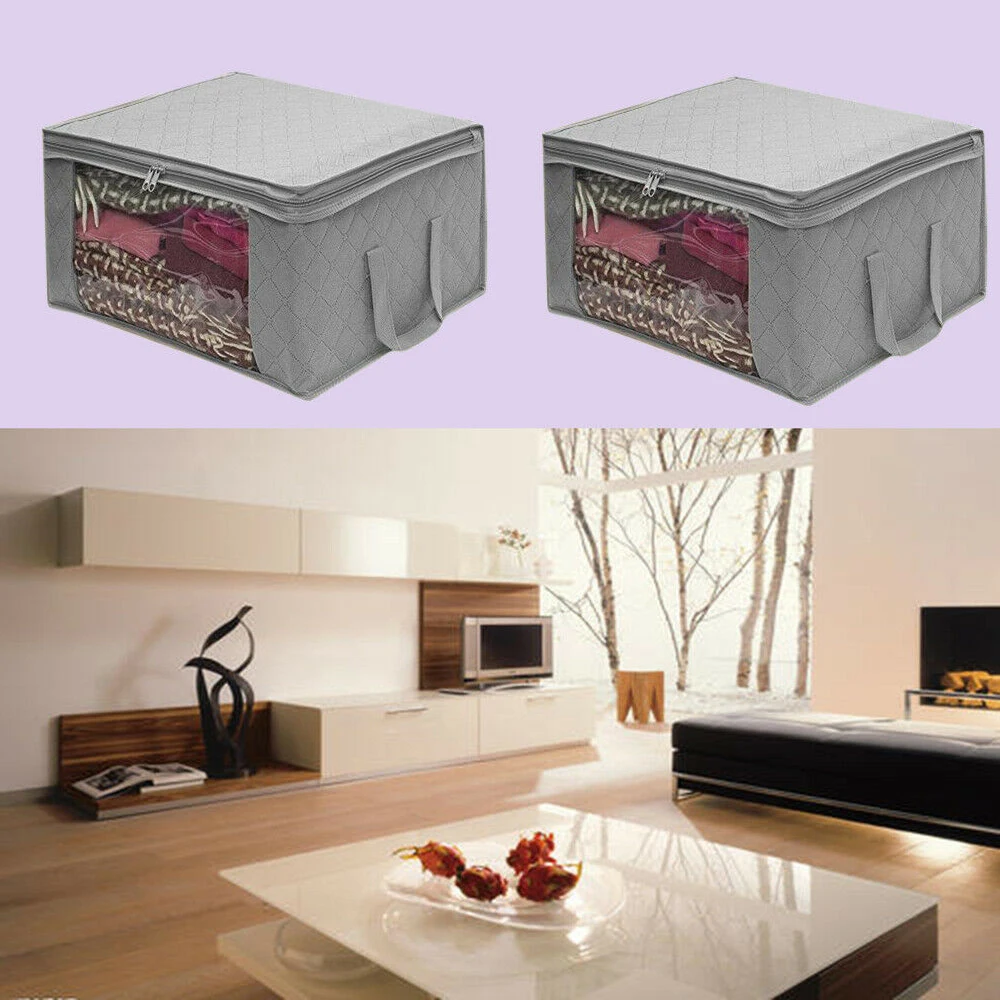 Household Storage Bag Home Clothes Sorting Box Dustproof Moisture Proof Organizer Foldable Non-Woven Fabric Pillows Baskets
Household Storage Bag Home Clothes Sorting Box Dustproof Moisture Proof Organizer Foldable Non-Woven Fabric Pillows Baskets