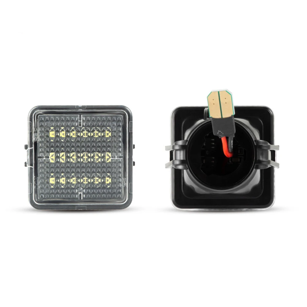 2pcs/set 12-24V Super White Light LED License Plate Light 3W 6000K 400LM/per With Clear ABS Housing For Tacoma For Tundra
2pcs/set 12-24V Super White Light LED License Plate Light 3W 6000K 400LM/per With Clear ABS Housing For Tacoma For Tundra
