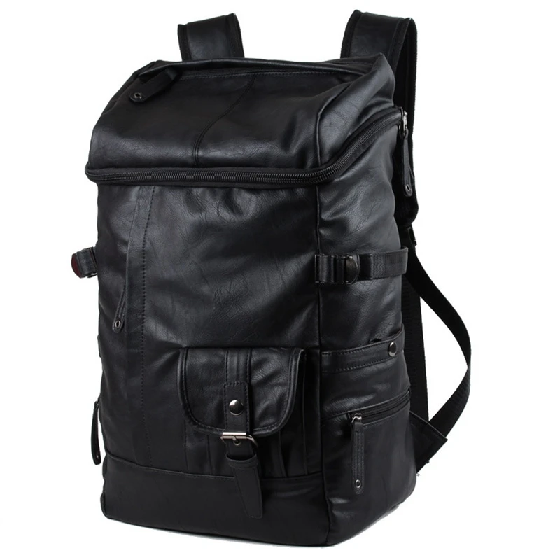 Hot Kf-Men's Large-Capacity Solid Black Backpack Men's Backpacks Casual Travel Bags Men's School Bags Laptop Backpacks
Hot Kf-Men's Large-Capacity Solid Black Backpack Men's Backpacks Casual Travel Bags Men's School Bags Laptop Backpacks