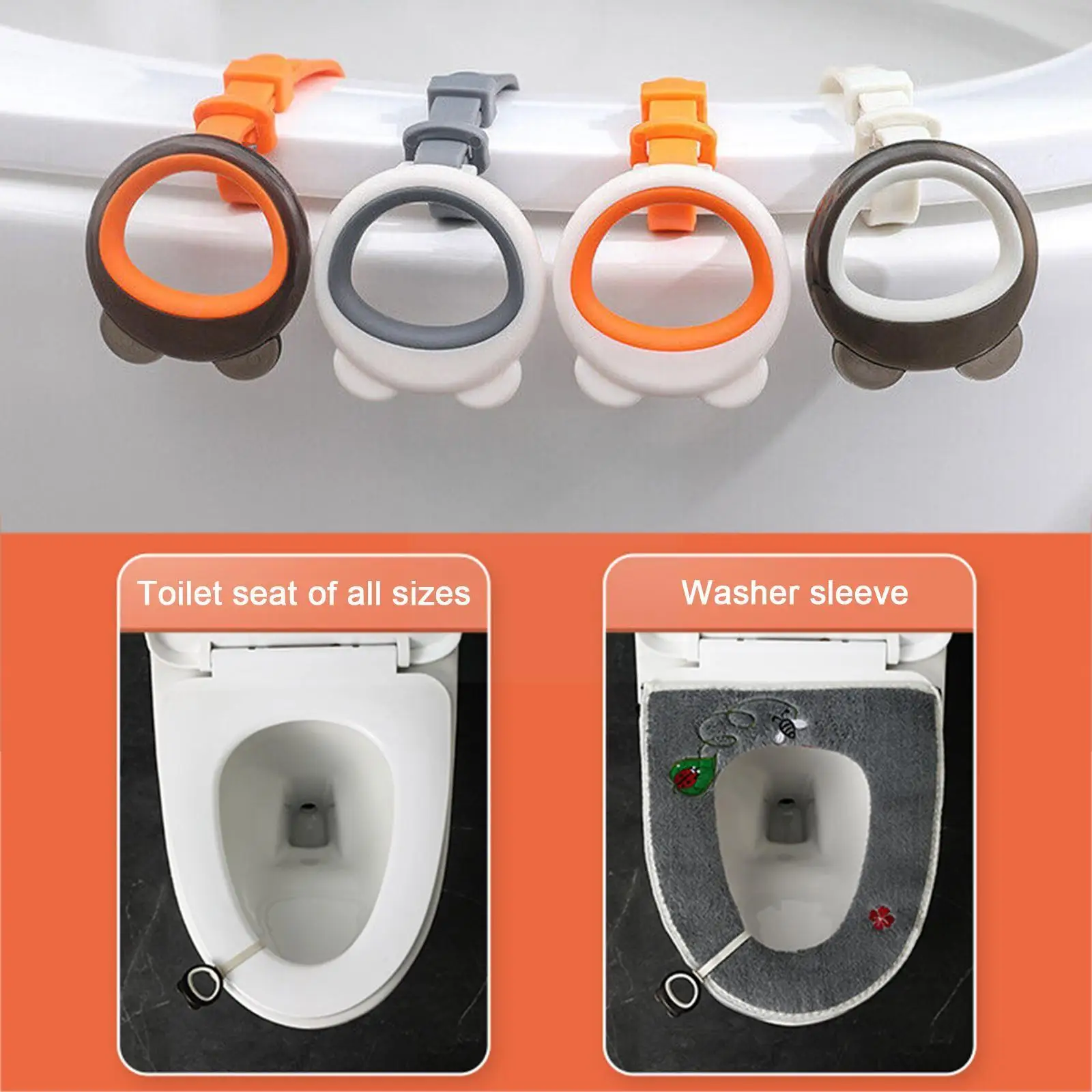 Toilet Lid Lifter Creative Lift Toilet Lid Handle Anti-dirty Toilet Lid Handle Lifter O6M6
Toilet Lid Lifter Creative Lift Toilet Lid Handle Anti-dirty Toilet Lid Handle Lifter O6M6