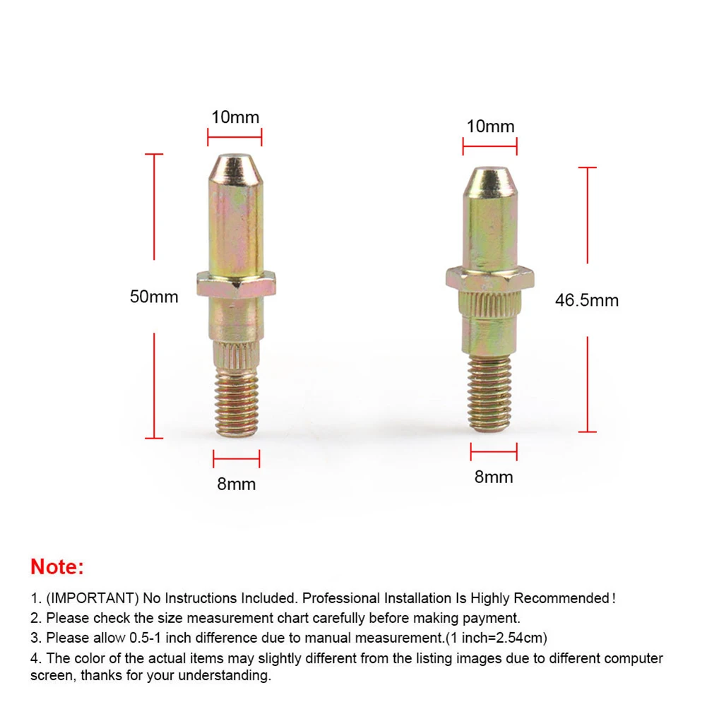 Simple Operation Car Door Hinge Pins Door Bushings For Chevy For GMC Kit Fit Locking Nuts Pin Bushing Replace Part
Simple Operation Car Door Hinge Pins Door Bushings For Chevy For GMC Kit Fit Locking Nuts Pin Bushing Replace Part