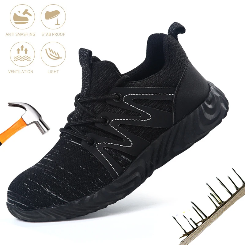 Breathable Mens Safety Work Shoes Steel Toe Cap Indestructible Puncture-Proof Work Outdoor Boots Anti-smash Comfort Sneakers
Breathable Mens Safety Work Shoes Steel Toe Cap Indestructible Puncture-Proof Work Outdoor Boots Anti-smash Comfort Sneakers