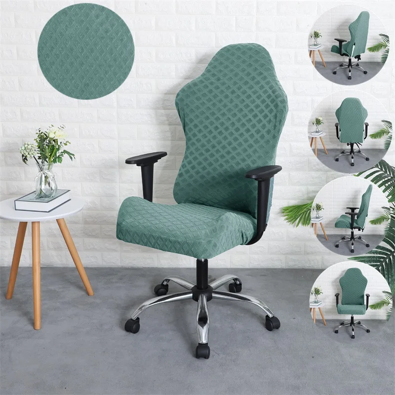 Jacquard Pattern Gaming Chair Cover Stretch Spandex Office Seat Covers Computer Chairs Slipcover Armchair Protector for Study
Jacquard Pattern Gaming Chair Cover Stretch Spandex Office Seat Covers Computer Chairs Slipcover Armchair Protector for Study