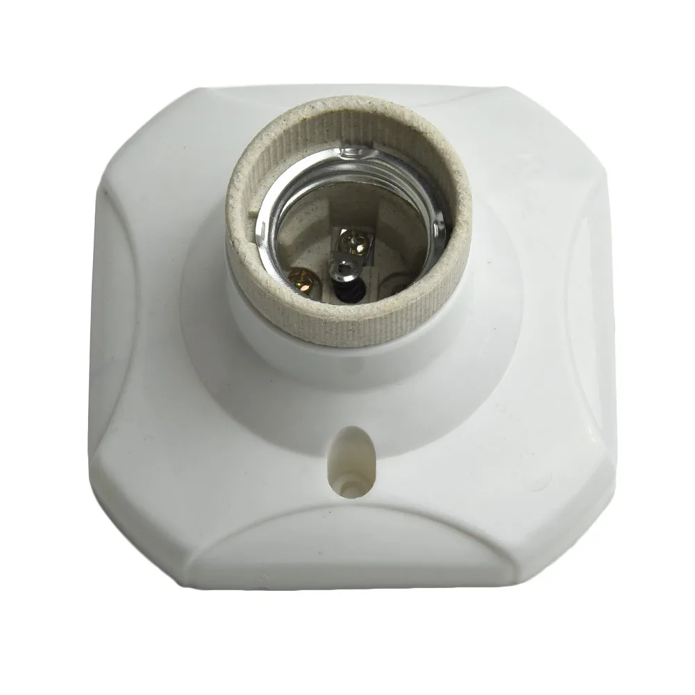 Lighting E27 Lamp Holder Home Porcelain Base Adapter Round Straight Ceramic The Light Bulb Outlet High quality
Lighting E27 Lamp Holder Home Porcelain Base Adapter Round Straight Ceramic The Light Bulb Outlet High quality