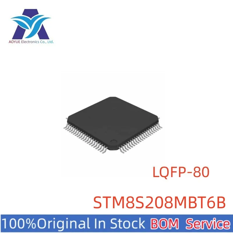 New Original Stock IC Electronic Components STM8S208MBT6B STM8S208 LQFP-80(14x14) STM8S 8-bit MCU Series One Stop BOM Service
New Original Stock IC Electronic Components STM8S208MBT6B STM8S208 LQFP-80(14x14) STM8S 8-bit MCU Series One Stop BOM Service