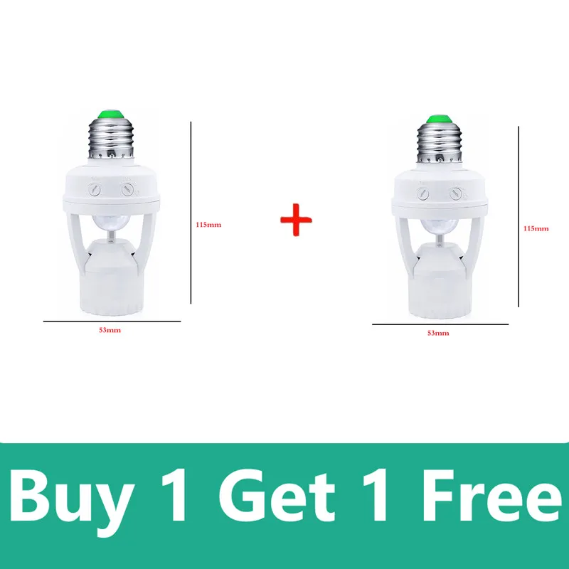 Human Induction LED Lamp Motion Sensor 360 Degrees Night Induction Lamp Holder Switch Automatic Intelligent Control Light
Human Induction LED Lamp Motion Sensor 360 Degrees Night Induction Lamp Holder Switch Automatic Intelligent Control Light