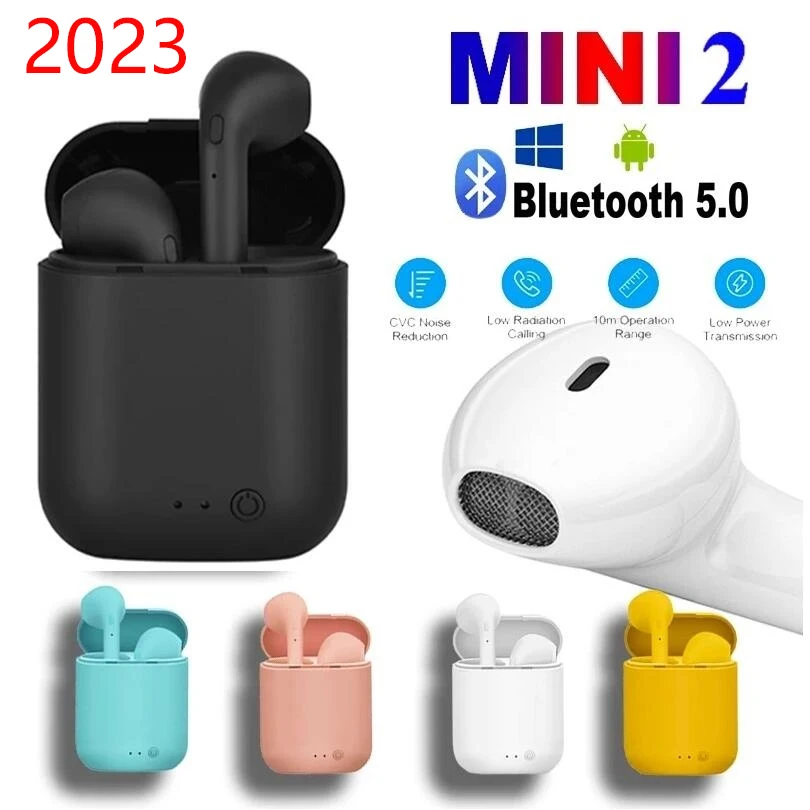 Mini 2 TWS Wireless Headphones Bluetooth Earphones Matte Macaron Headset with Mic Charging Box Sports Earbuds PK i7 i12 Y50
Mini 2 TWS Wireless Headphones Bluetooth Earphones Matte Macaron Headset with Mic Charging Box Sports Earbuds PK i7 i12 Y50