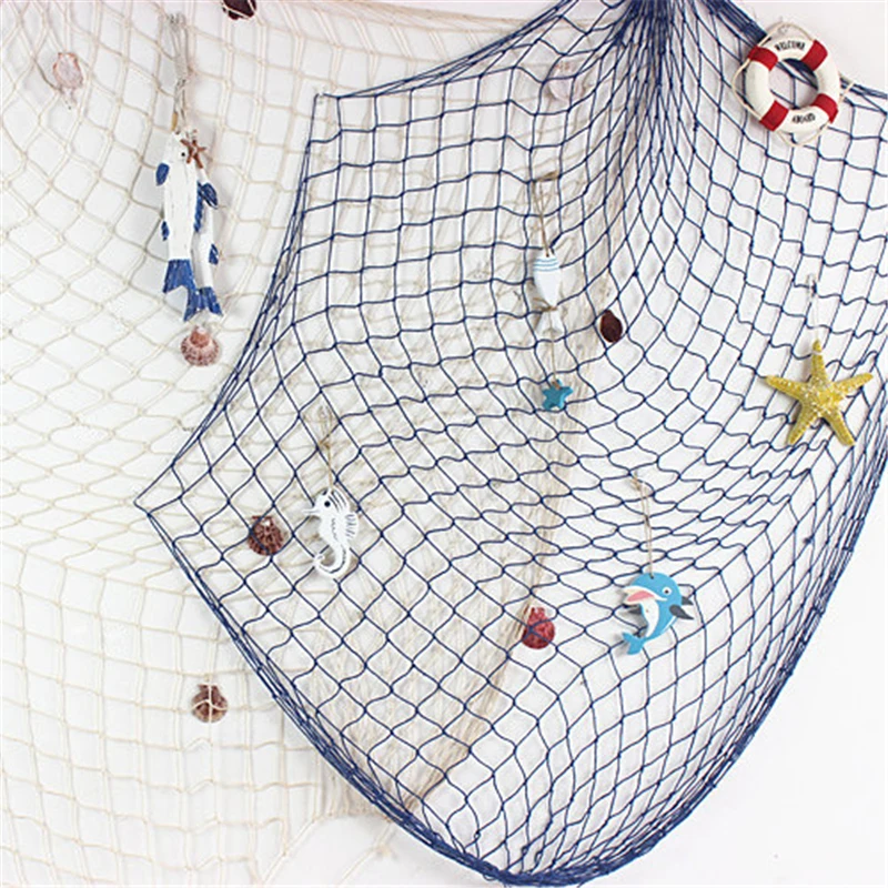 100*200CM Big Fishing Net Supplies Home Decoration Wall Hangings Fun The Mediterranean Sea Style Household Decor Wall Stickers
100*200CM Big Fishing Net Supplies Home Decoration Wall Hangings Fun The Mediterranean Sea Style Household Decor Wall Stickers