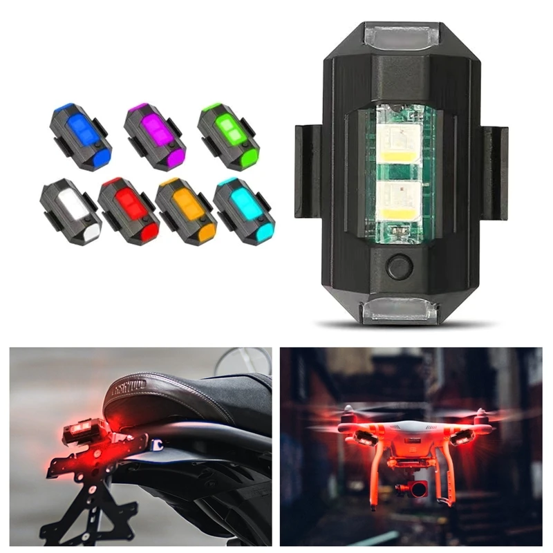 Универсальная светодиодная сигнальная лампа для предотвращения столкновений, мини-сигнальная лампа, Дрон со стробоскопическим сигналом, индикатор поворота для автомобиля, мотоцикла D7YA 
Универсальная светодиодная сигнальная лампа для предотвращения столкновений, мини-сигнальная лампа, Дрон со стробоскопическим сигналом, индикатор поворота для автомобиля, мотоцикла D7YA