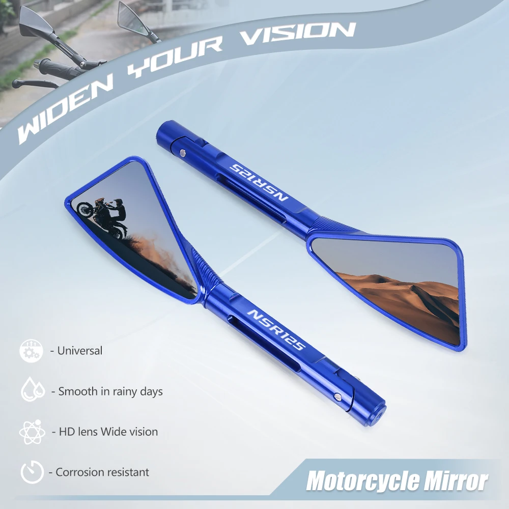 For HONDA NSR125 NSR 125 NSR250 NSR 250 NX650 NX 650 J-XDOMINATOR Universal 8mm 10mm Motorcycle ALUMINUM Rearview Side Mirrors
For HONDA NSR125 NSR 125 NSR250 NSR 250 NX650 NX 650 J-XDOMINATOR Universal 8mm 10mm Motorcycle ALUMINUM Rearview Side Mirrors