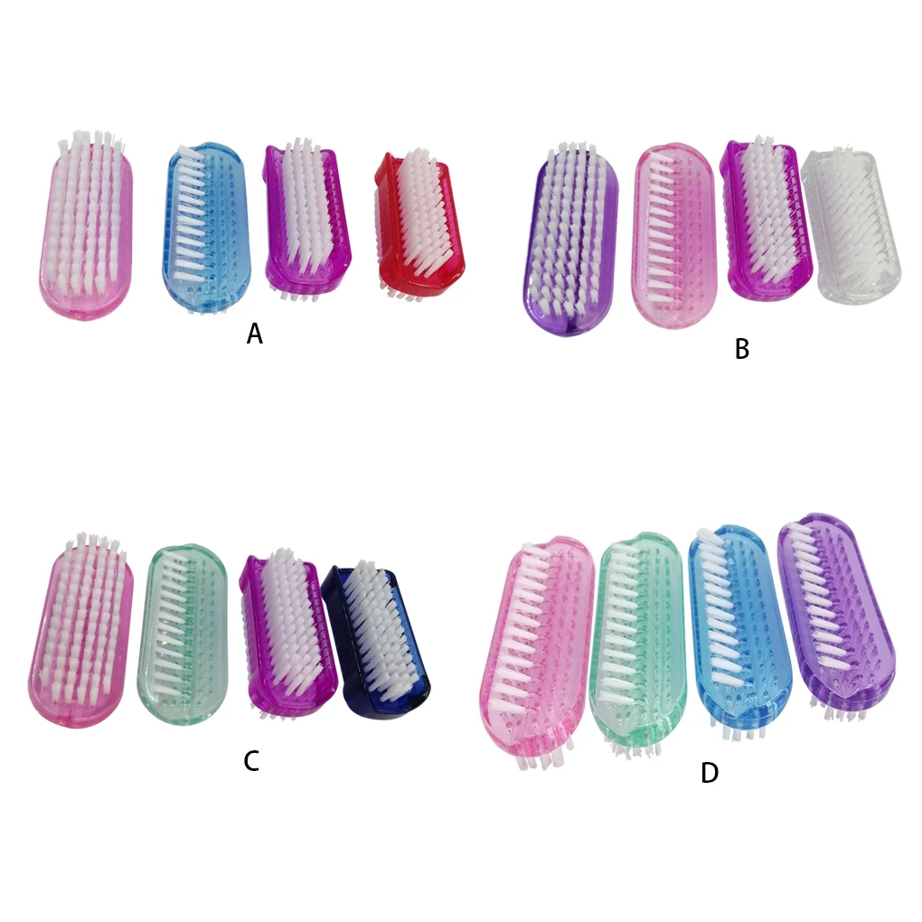 4 шт., Пластиковые кисти для маникюра и педикюра 
4 шт., Пластиковые кисти для маникюра и педикюра