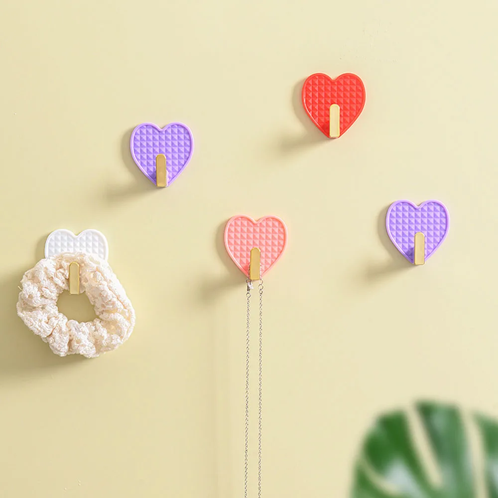 4Pcs Love Heart Wall Hooks Clothes Towel Mask Hook Bathroom Kitchen Hook Door Keys Organizer Holder Wall Hanger Home Decor
4Pcs Love Heart Wall Hooks Clothes Towel Mask Hook Bathroom Kitchen Hook Door Keys Organizer Holder Wall Hanger Home Decor