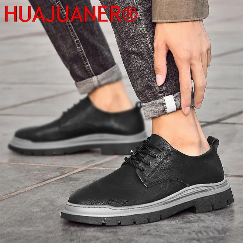 Spring Autumn for Men Comfortable Hiking Leather Shoes Men Comfy Stylish High-top School Walking Leather Casual Men's Shoes
Spring Autumn for Men Comfortable Hiking Leather Shoes Men Comfy Stylish High-top School Walking Leather Casual Men's Shoes
