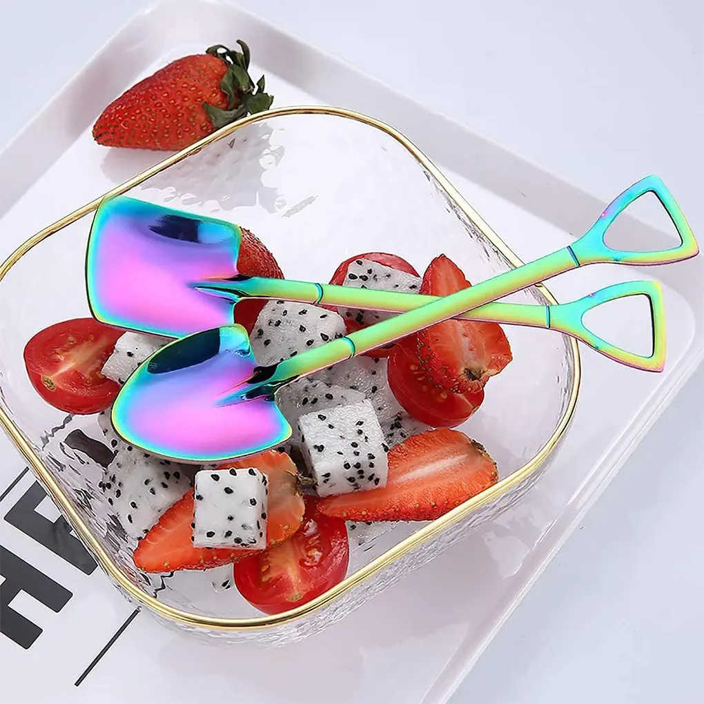 8PCS Stainless Steel Coffee Tea Spoon Creative Retro Shovel Scoop for Dinner Ice Cream Dessert Watermelon Kitchen Tableware Bar
8PCS Stainless Steel Coffee Tea Spoon Creative Retro Shovel Scoop for Dinner Ice Cream Dessert Watermelon Kitchen Tableware Bar