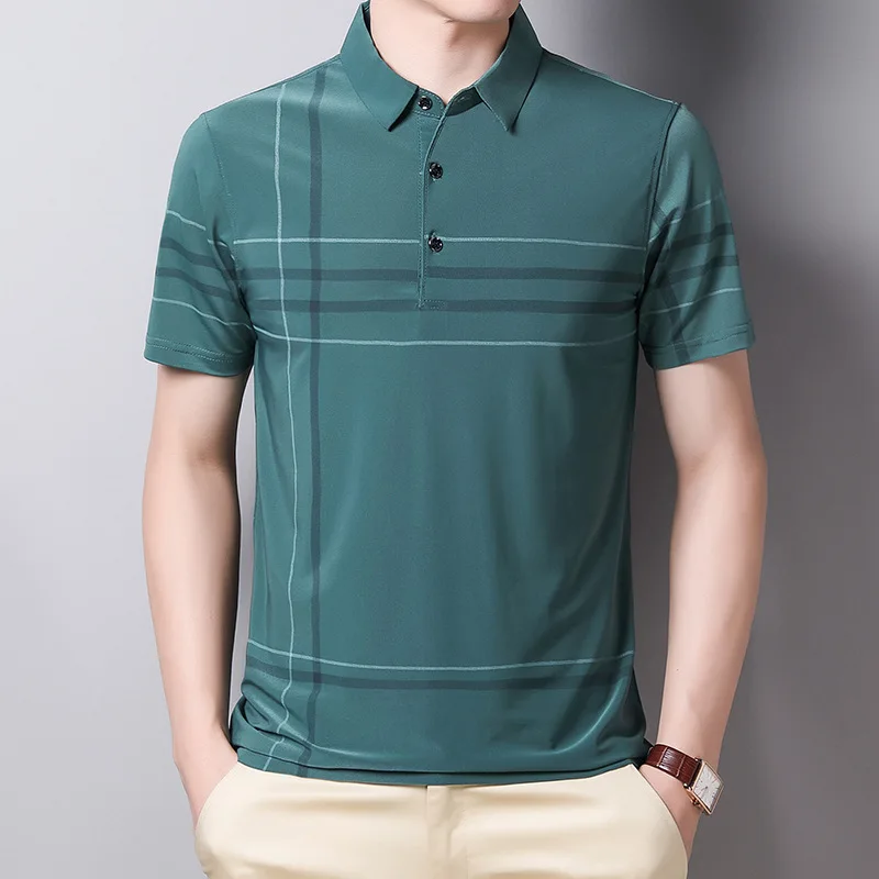 High End Short Sleeve Polo Shirt Men's Lapel 2022 Summer Trend Embroidery Casual T-shirt Luxury Men's Wear
High End Short Sleeve Polo Shirt Men's Lapel 2022 Summer Trend Embroidery Casual T-shirt Luxury Men's Wear