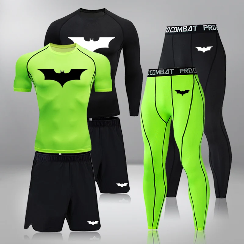 2/3-pcs Set Tracksuit Men Sweat Suit High Quality Men's Sets Quick Dry Compression T Shirt Pants Sportsuits Thermal Underwear
2/3-pcs Set Tracksuit Men Sweat Suit High Quality Men's Sets Quick Dry Compression T Shirt Pants Sportsuits Thermal Underwear