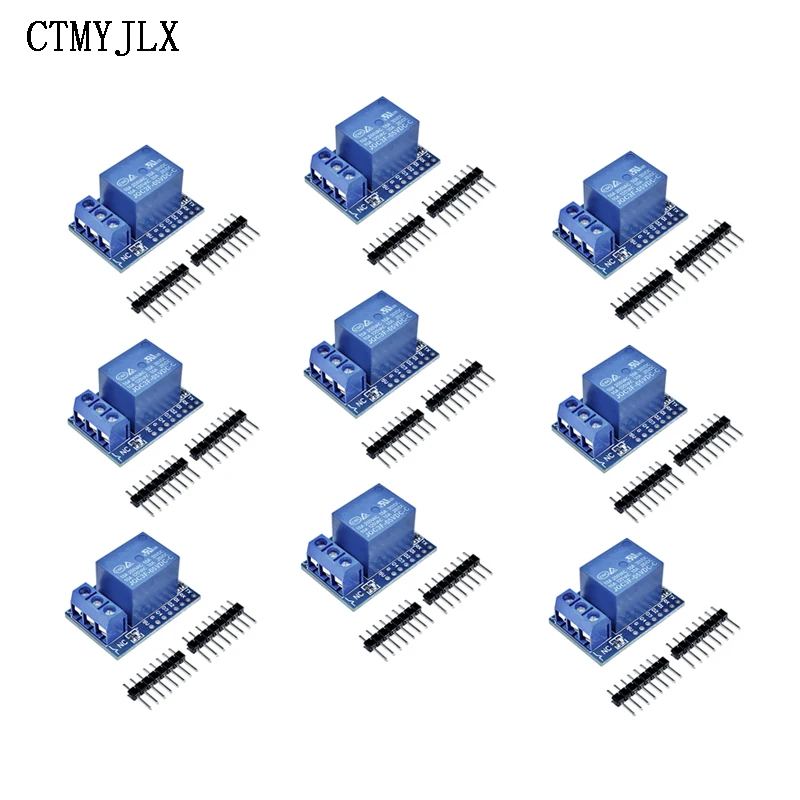 10 комплектов, одноканальный Релейный Щит Wemos D1, мини релейный модуль Wemos D1 ESP8266, макетная плата, 1-канальные Наборы для творчества
10 комплектов, одноканальный Релейный Щит Wemos D1, мини релейный модуль Wemos D1 ESP8266, макетная плата, 1-канальные Наборы для творчества