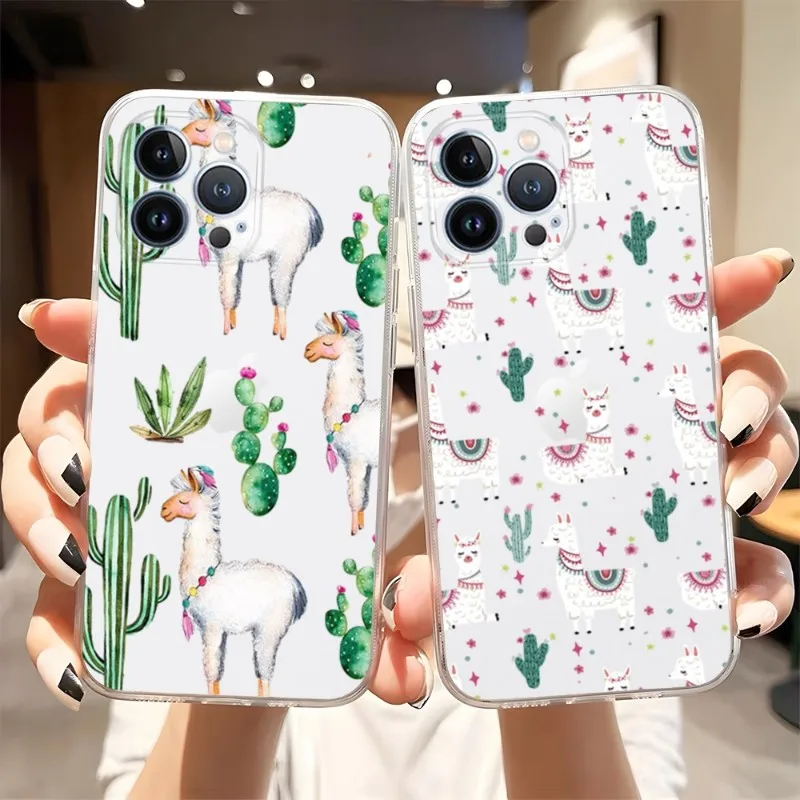 Llama Alpaca Pattern Phone Case 2023 Hot Transparent For Iphone 14Pro 11 12 14 Pro Max Mini 6 6s 7 8 Plus X XR XS SE2020 Cover
Llama Alpaca Pattern Phone Case 2023 Hot Transparent For Iphone 14Pro 11 12 14 Pro Max Mini 6 6s 7 8 Plus X XR XS SE2020 Cover