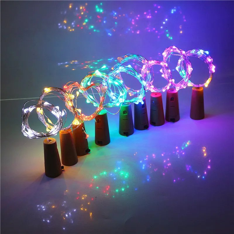 1M 2M LED String Lamp Copper Wire Light Fairy Lamp Garland Bottle Stopper for Glass Craft Wedding Christmas Decoration Cork Lamp
1M 2M LED String Lamp Copper Wire Light Fairy Lamp Garland Bottle Stopper for Glass Craft Wedding Christmas Decoration Cork Lamp