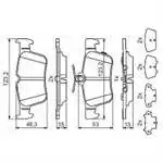 986494839 rear brake pad for GALAXY III. 2.0. 2.0 TDCI. 2.0. MONDEO V. 1.5. 1.5 TDCI. 1.6 TDCI CIVIC steering wheel 
986494839 rear brake pad for GALAXY III. 2.0. 2.0 TDCI. 2.0. MONDEO V. 1.5. 1.5 TDCI. 1.6 TDCI CIVIC steering wheel