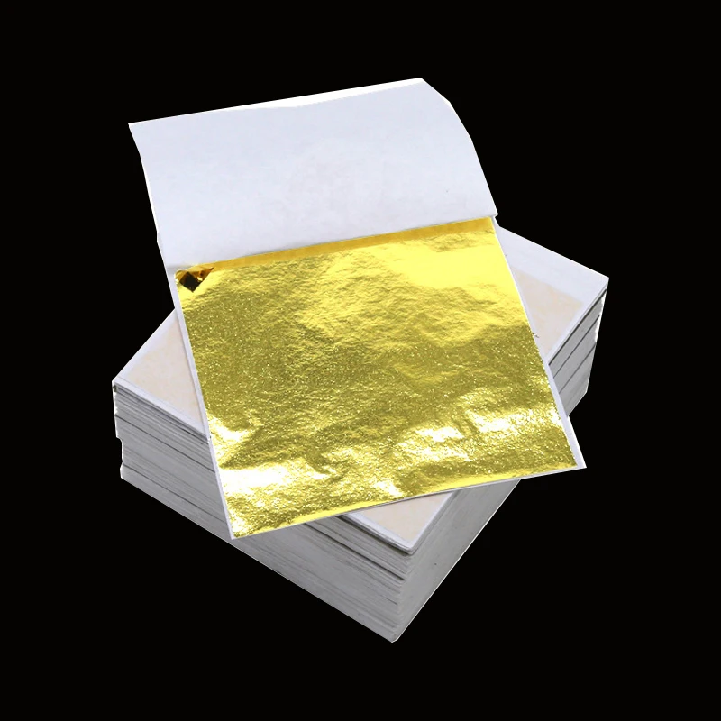 100pcs Shiny Gold Foil Sliver Copper Foil Glitters DIY Art Craft Leaf Sheet Gilding Foil Decor Paper Resin Candle Making Filling
100pcs Shiny Gold Foil Sliver Copper Foil Glitters DIY Art Craft Leaf Sheet Gilding Foil Decor Paper Resin Candle Making Filling
