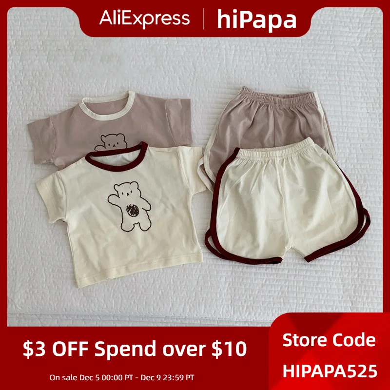 Korea Baby Clothing Sets Summer Baby Boy Clothes Infant Cotton Girl Clothes Tops + Shorts 2pcs Newborn Clothes Outfits 0-24M
Korea Baby Clothing Sets Summer Baby Boy Clothes Infant Cotton Girl Clothes Tops + Shorts 2pcs Newborn Clothes Outfits 0-24M