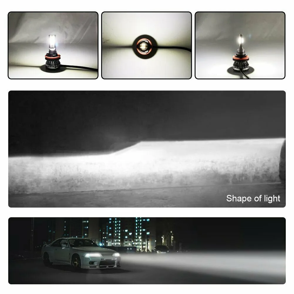 2pcs Car H7 LED Headlights 200W 20000LM High Low Lights Kit Beam 6000K Canbus Error Free Bulbs COB LEDs Chips Lamps
2pcs Car H7 LED Headlights 200W 20000LM High Low Lights Kit Beam 6000K Canbus Error Free Bulbs COB LEDs Chips Lamps