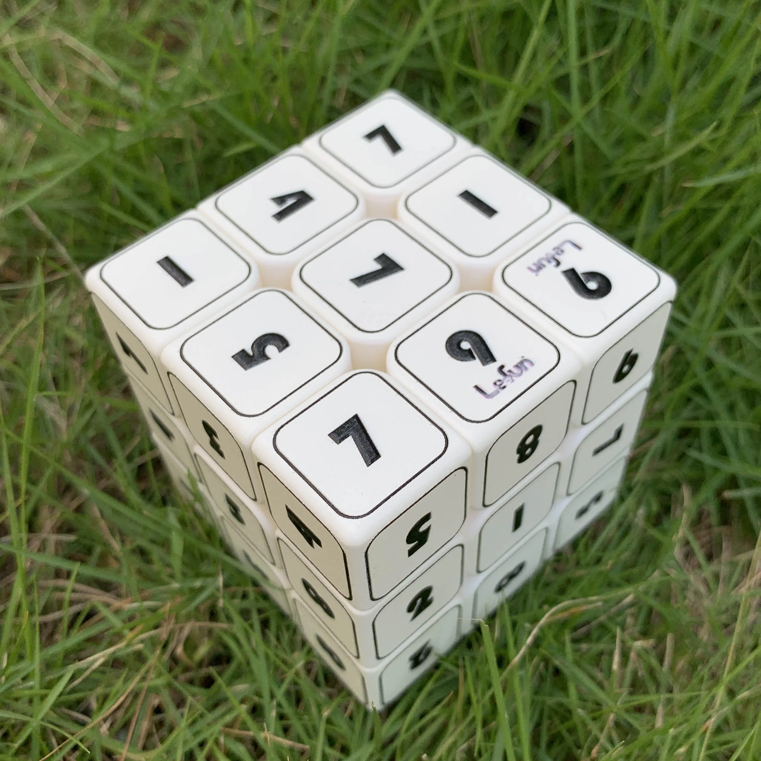 Lefun Sudoku Cube(UV Printing)white Body with Black Intelligence Test Magic Cubes Speed Twist Puzzle Children Toys 3x3
Lefun Sudoku Cube(UV Printing)white Body with Black Intelligence Test Magic Cubes Speed Twist Puzzle Children Toys 3x3