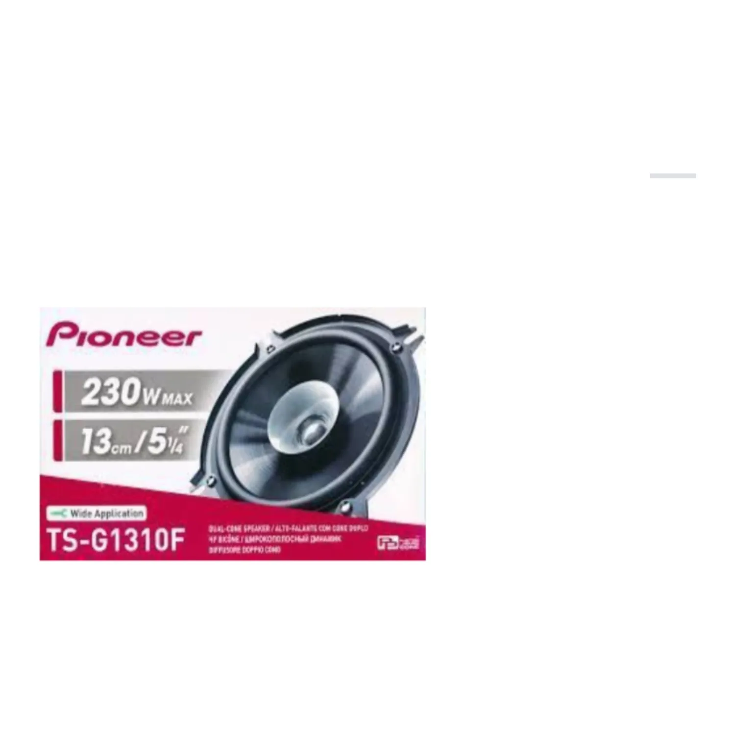 

Pioneer TS-1310F 13 cm 230W Top Series Door Speaker 2020 Model - 2 Pcs