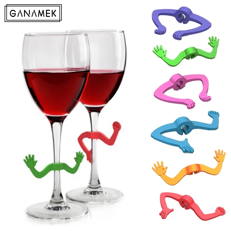 6Pcs Wine Glass Marker Set Silicone Wine Drink Recognizer Label Cocktails Drinking Cup Identifiers Sign for Party Random Color
6Pcs Wine Glass Marker Set Silicone Wine Drink Recognizer Label Cocktails Drinking Cup Identifiers Sign for Party Random Color