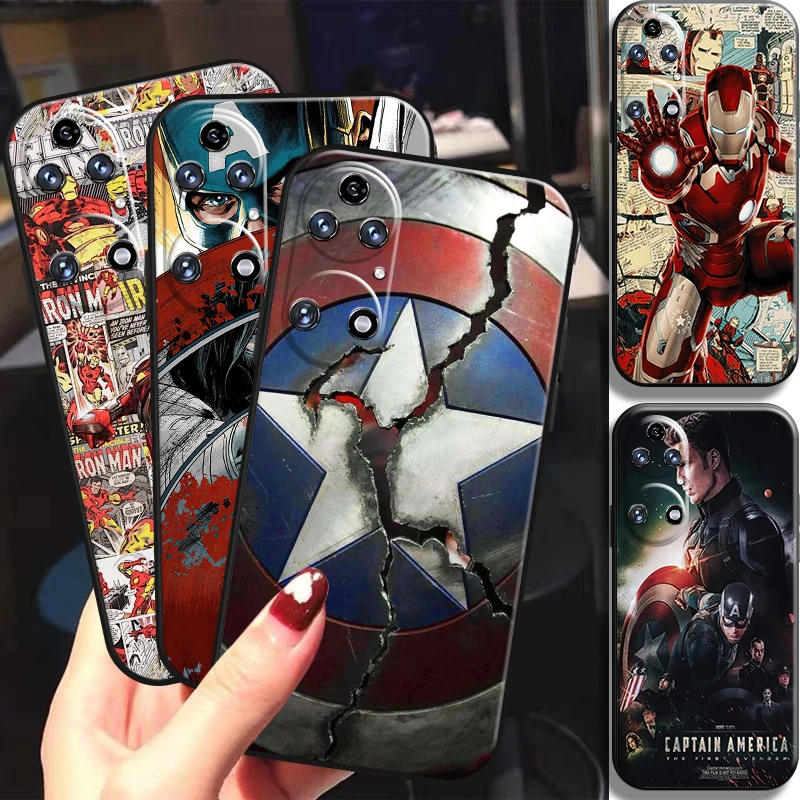 Captain America Iron Man Winter Soldier For Huawei P50 P40 P30 P20 Pro Lite 5G P Smart Z 2019 2021 Phone Case Carcasa Black
Captain America Iron Man Winter Soldier For Huawei P50 P40 P30 P20 Pro Lite 5G P Smart Z 2019 2021 Phone Case Carcasa Black