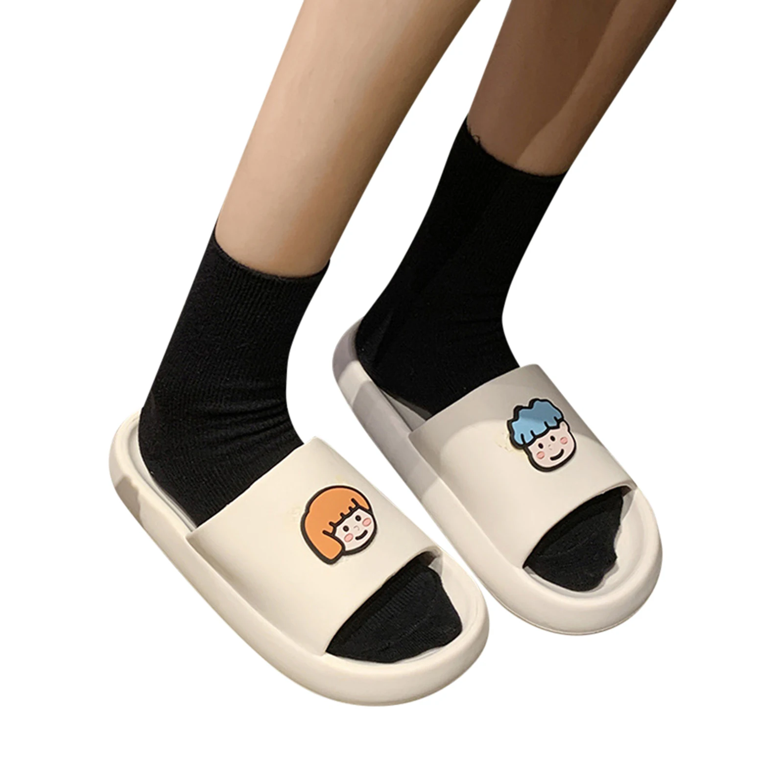 Cartoon Bear Thick-Soled Slippers Comfortable and Breathable Slippers for Camping Indoor Walking
Cartoon Bear Thick-Soled Slippers Comfortable and Breathable Slippers for Camping Indoor Walking