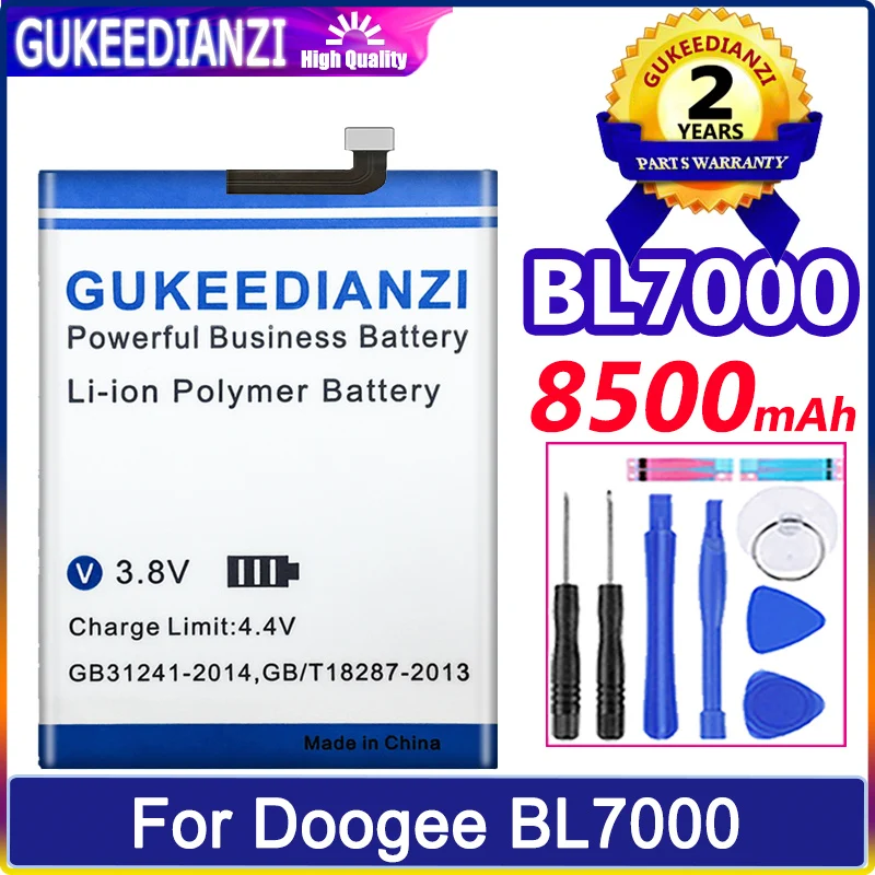 Аккумулятор BL 7000 8500 мАч для батарей DOOGEE BL7000 + Бесплатные инструменты
Аккумулятор BL 7000 8500 мАч для батарей DOOGEE BL7000 + Бесплатные инструменты