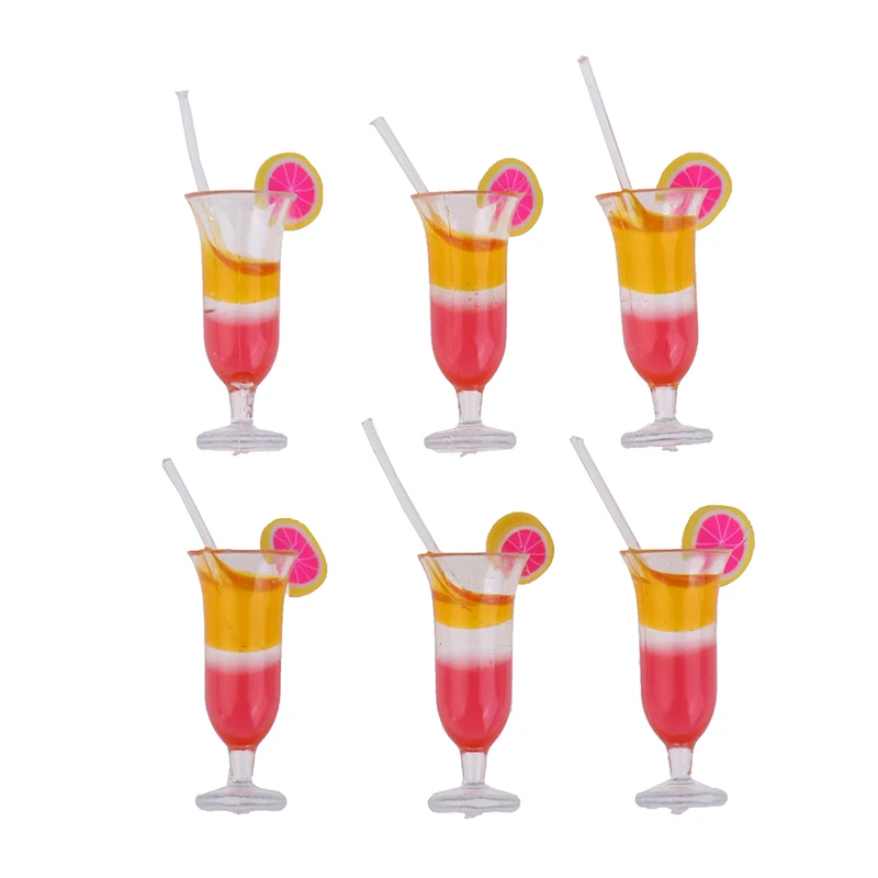 6Pcs 1:12 Dollhouse Miniature Drink Juice Cups Dolls Kitchen Food Accessories Simulation Kitchen Toys
6Pcs 1:12 Dollhouse Miniature Drink Juice Cups Dolls Kitchen Food Accessories Simulation Kitchen Toys