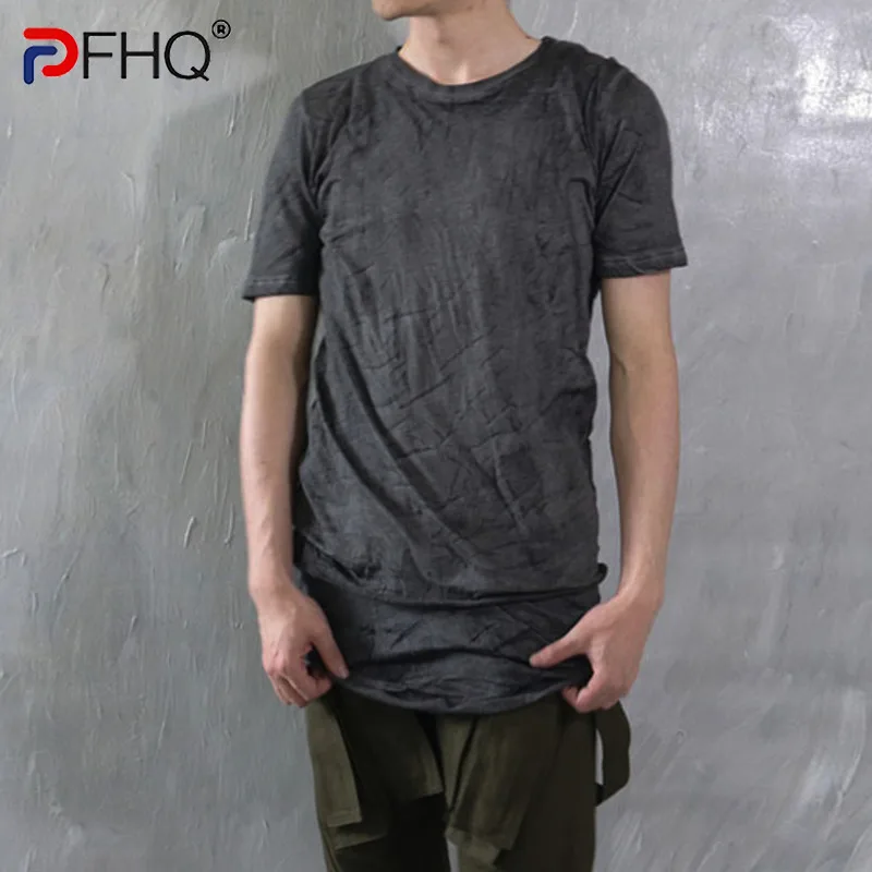 PFHQ 2023 Spring Summer New Trendy Men's O-Neck Short Sleeve T-shirt Elegant Luxury Fashion Double-layer Cotton Vintage Slim Top
PFHQ 2023 Spring Summer New Trendy Men's O-Neck Short Sleeve T-shirt Elegant Luxury Fashion Double-layer Cotton Vintage Slim Top