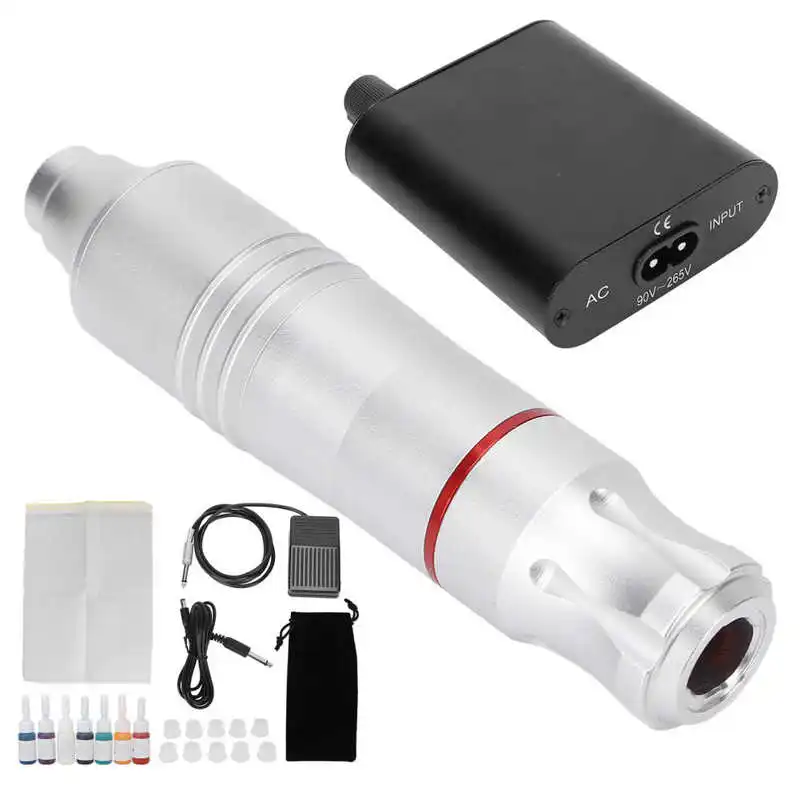 Rotary Tattoo Gun Kit Comfortable Grip 0‑18V Adjustable Tattoo Rotary Pen Set Strong Motor DC Interface for Tattoo Shop
Rotary Tattoo Gun Kit Comfortable Grip 0‑18V Adjustable Tattoo Rotary Pen Set Strong Motor DC Interface for Tattoo Shop