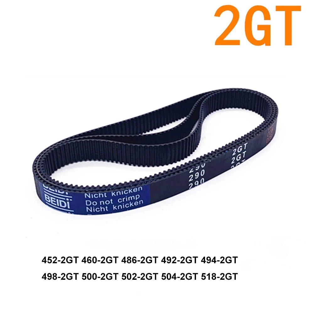 1pcs Width 6mm 10mm 2GT Rubber Arc Tooth Timing Belt Pitch Length 452 460 480 486 492 494 498 500 502 504 518mm Drive Belts
1pcs Width 6mm 10mm 2GT Rubber Arc Tooth Timing Belt Pitch Length 452 460 480 486 492 494 498 500 502 504 518mm Drive Belts