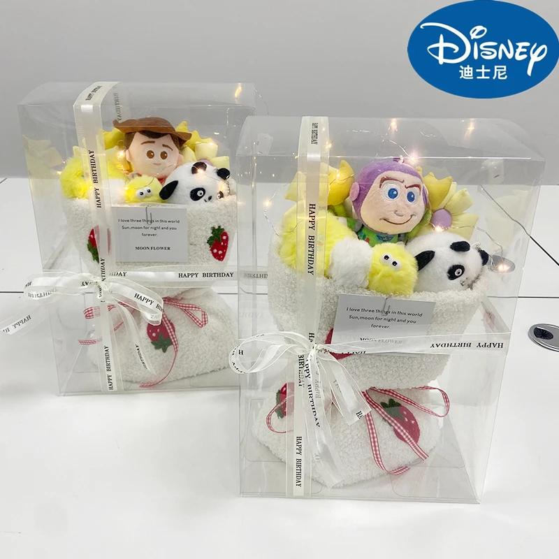 Аниме Disney, Шериф Вуди, гордость, Базз, светильник, плюшевая игрушка, милая мультяшная Подарочная коробка, подарок на день Святого Валентина, День рождения
Аниме Disney, Шериф Вуди, гордость, Базз, светильник, плюшевая игрушка, милая мультяшная Подарочная коробка, подарок на день Святого Валентина, День рождения