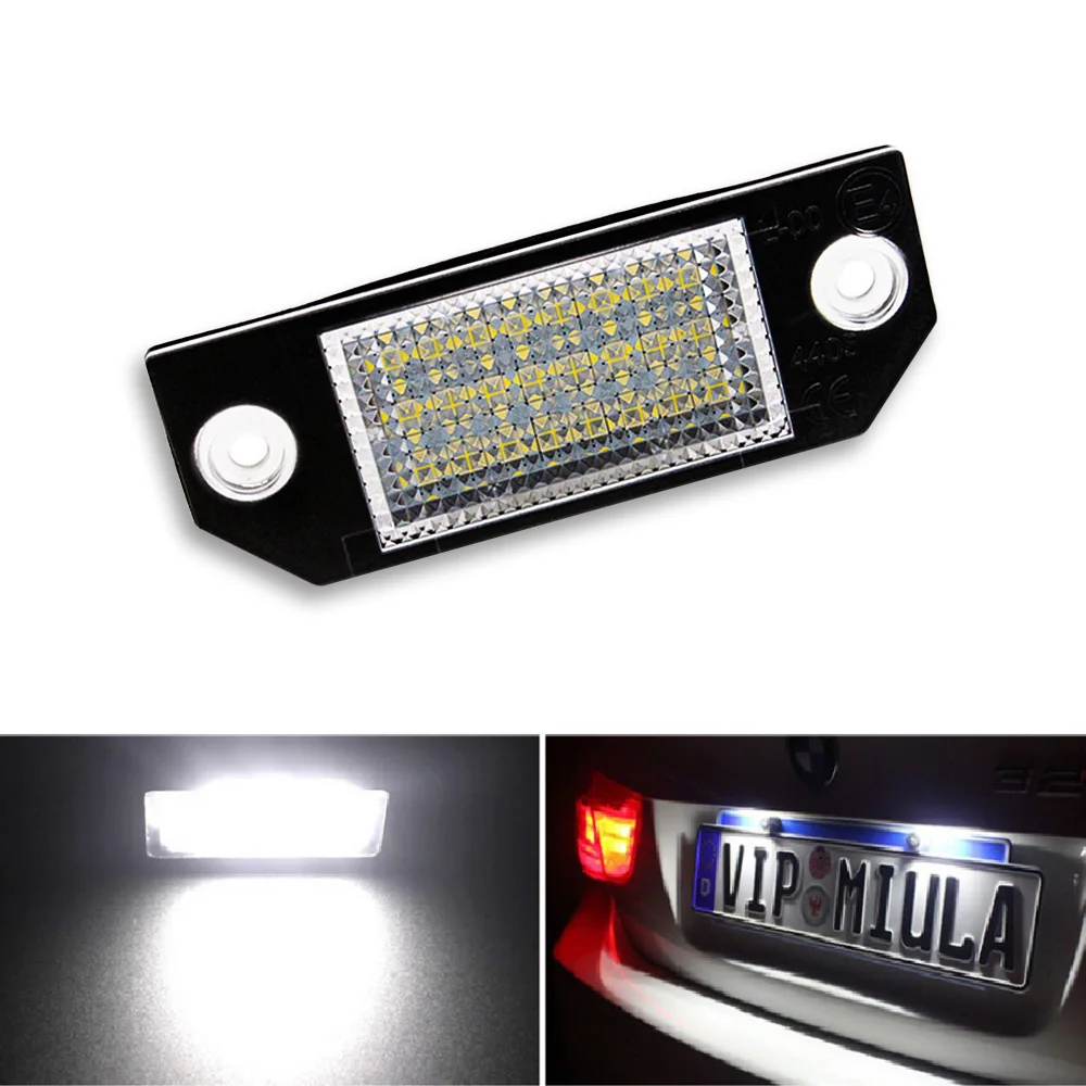 1PCS Car License Plate Light 12V LED Number Lamps Reading Plate Light Tail Light For 03-18 Ford Focus C-MAX 03-08 MK2 Auto Parts
1PCS Car License Plate Light 12V LED Number Lamps Reading Plate Light Tail Light For 03-18 Ford Focus C-MAX 03-08 MK2 Auto Parts