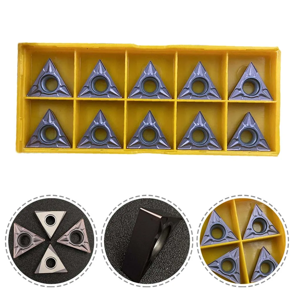 10pcs TCMT16T304 1125 Carbide Insert Metal Turning Tool Carbide Lathe Cutting Tools For Milling Cutter
10pcs TCMT16T304 1125 Carbide Insert Metal Turning Tool Carbide Lathe Cutting Tools For Milling Cutter
