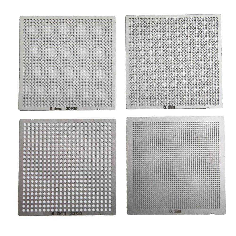 27PCS Universal BGA Reloading Rework Network Stencil Directly Heat Parts Kit Metal Manufacturing And Processing Welded Parts
27PCS Universal BGA Reloading Rework Network Stencil Directly Heat Parts Kit Metal Manufacturing And Processing Welded Parts