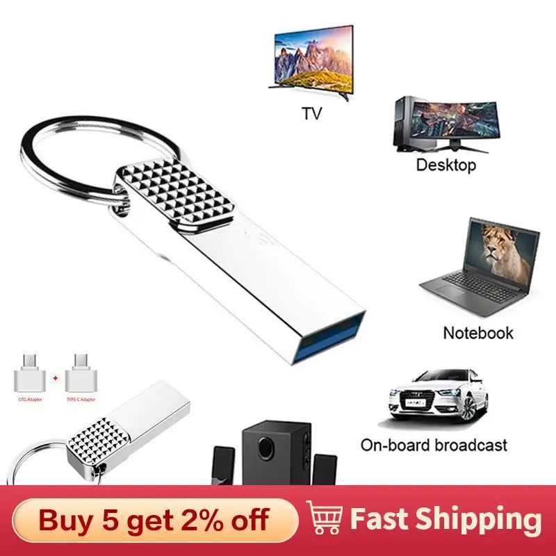 Metal USB 3.0 Flash Drive 1/2TB Pen Drive High Speed Memory Stick U Disk Pendrive 1pcs 
Metal USB 3.0 Flash Drive 1/2TB Pen Drive High Speed Memory Stick U Disk Pendrive 1pcs