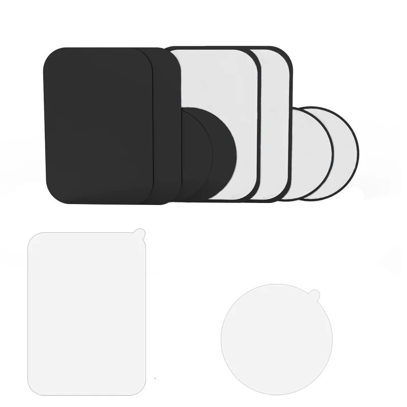 Metal Plate Kit with Adhesive for Magnetic Car Phone Holder Replacement Metal Plate Kit Universal Car Mobile Magnet Stand 
Metal Plate Kit with Adhesive for Magnetic Car Phone Holder Replacement Metal Plate Kit Universal Car Mobile Magnet Stand